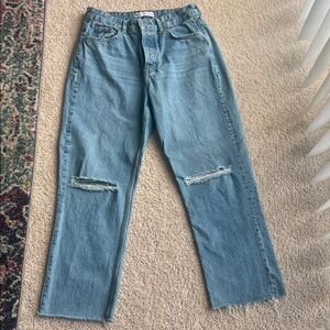 Zara Light Blue Denim Jeans